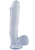 Pipedream Basix 12 Dong W/suction Clear