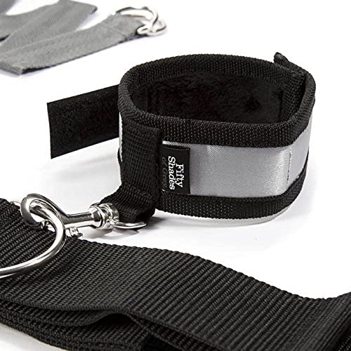 Fifty Shades Keep Still Over The Bed Cross Restraint Silver