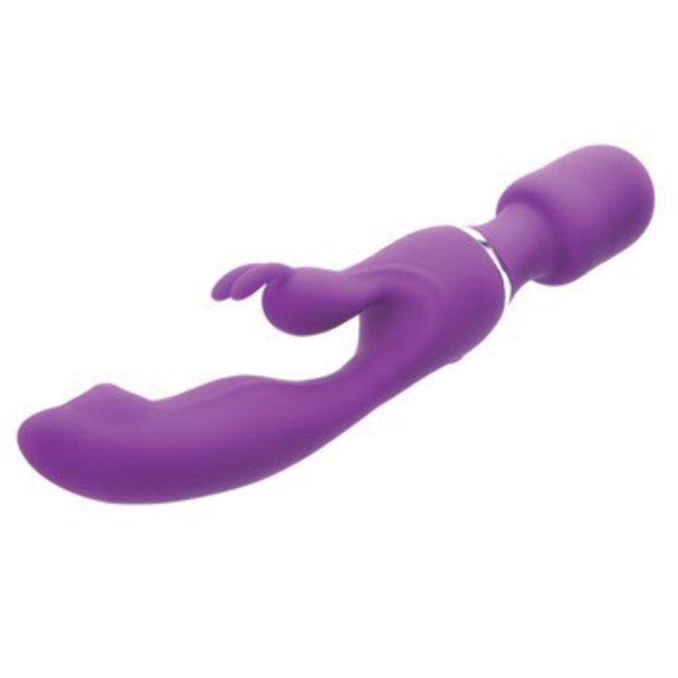 Adam & Eve G Motion Rabbit Wand Vibrator, 10.5 Ounce