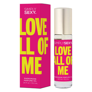 SIMPLY SEXY PHEROMONE PERFUME OIL LOVE ALL OF ME 10.2 ML
