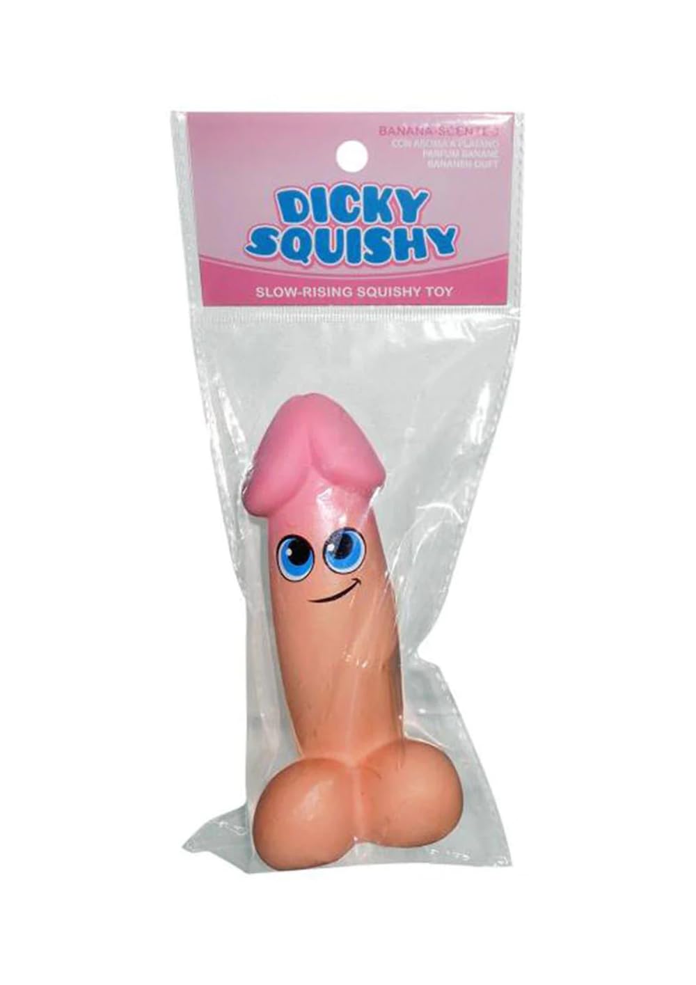 Dick Squishy 5.5'' Tall - Banana Scented