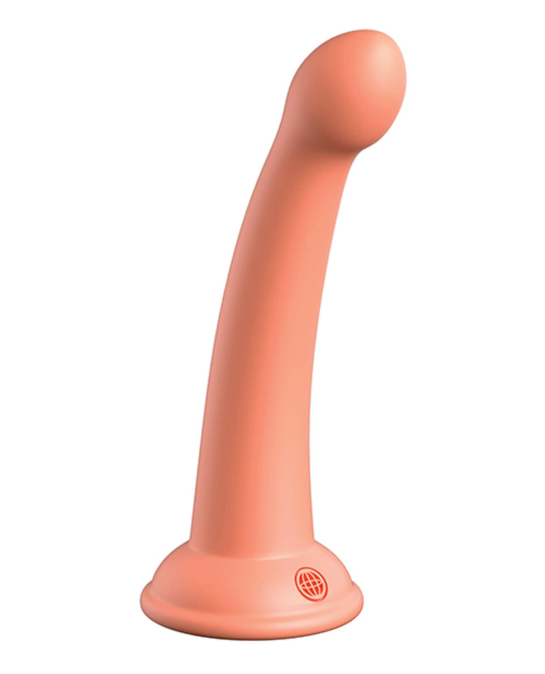 Dillio Platinum - Secret Explorer 6 Inch Dildo -  Peach