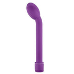 Cloud 9 Novelties Smooth Powerful G Spot Angled Tip Vibrator Massager With Smooth Coating, Purple, 0.3 Pound
