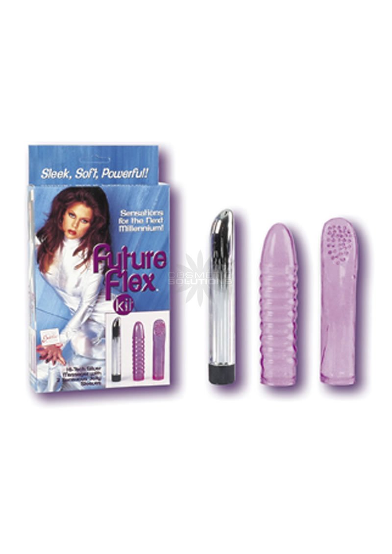 California Exotics Future Flex Vibrator And Sleeves Kit