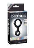 Pipedream Fantasy C-Ringz Ironman Duo-Ring Dildo Black 1 Pound