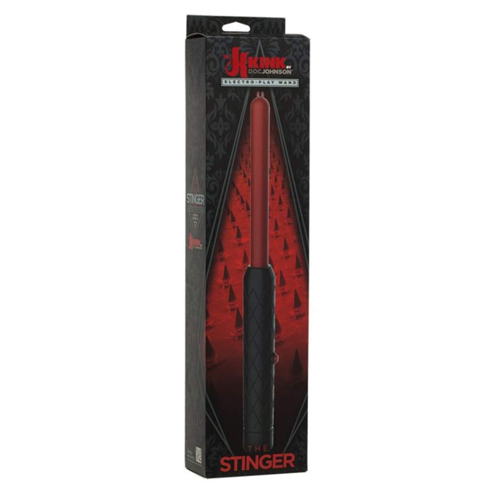 Kink By Doc Johnson  The Stinger  Electroplay Wand  Provides A Light Shock And Spark To Scare And Arouse Your Partner  Blac