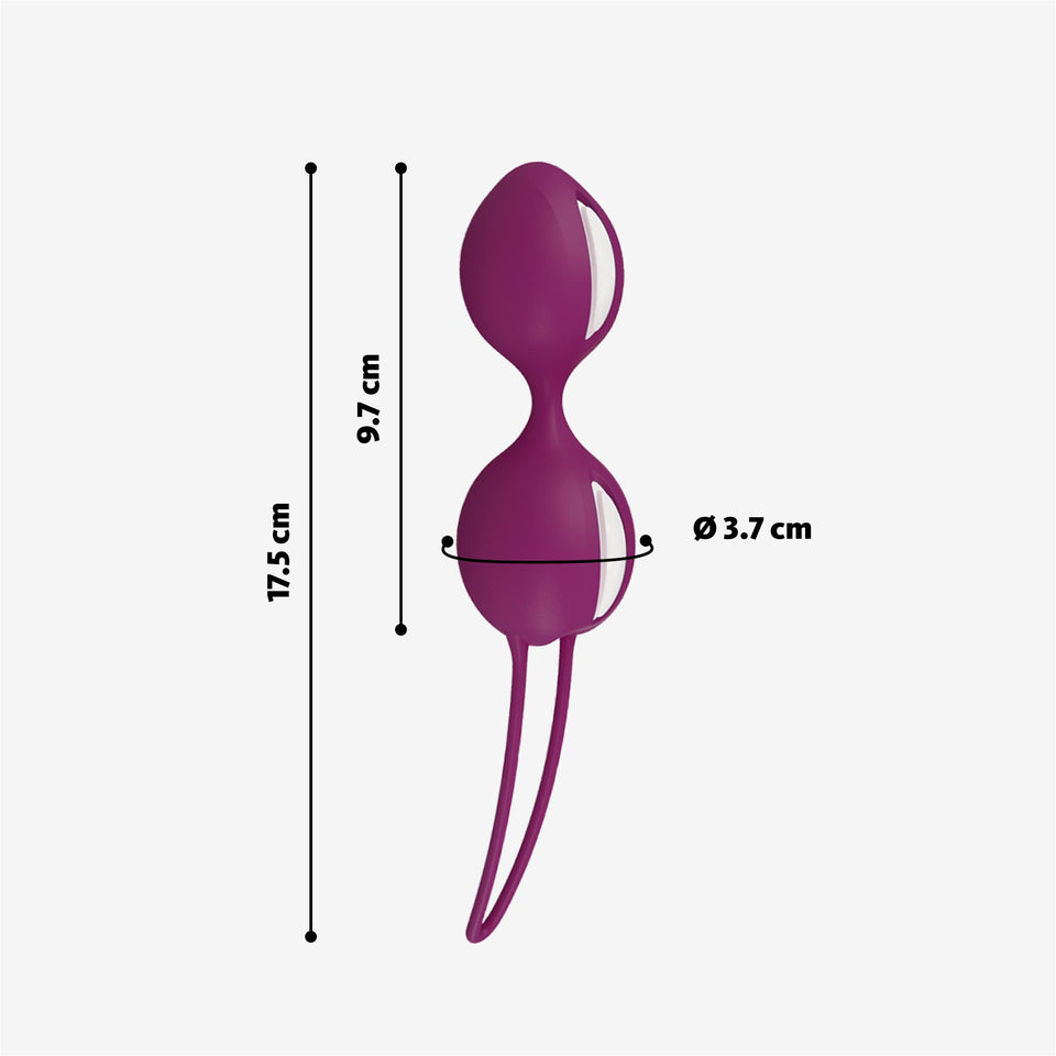 Fun Factory Kegel Balls For Women  Smart Balls Bladder Control Pelvic Floor Strengthening Device  Kegel Balls For Tightening
