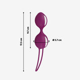 Fun Factory Kegel Balls For Women  Smart Balls Bladder Control Pelvic Floor Strengthening Device  Kegel Balls For Tightening