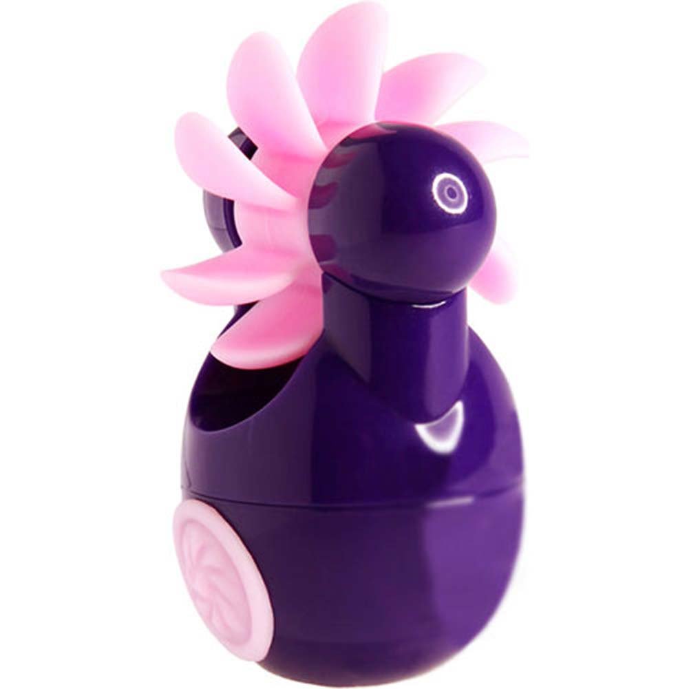 Lovehoney Purple Sqweel Go Rechargeable Masturbator For Women - Silicone - 100% Waterproof