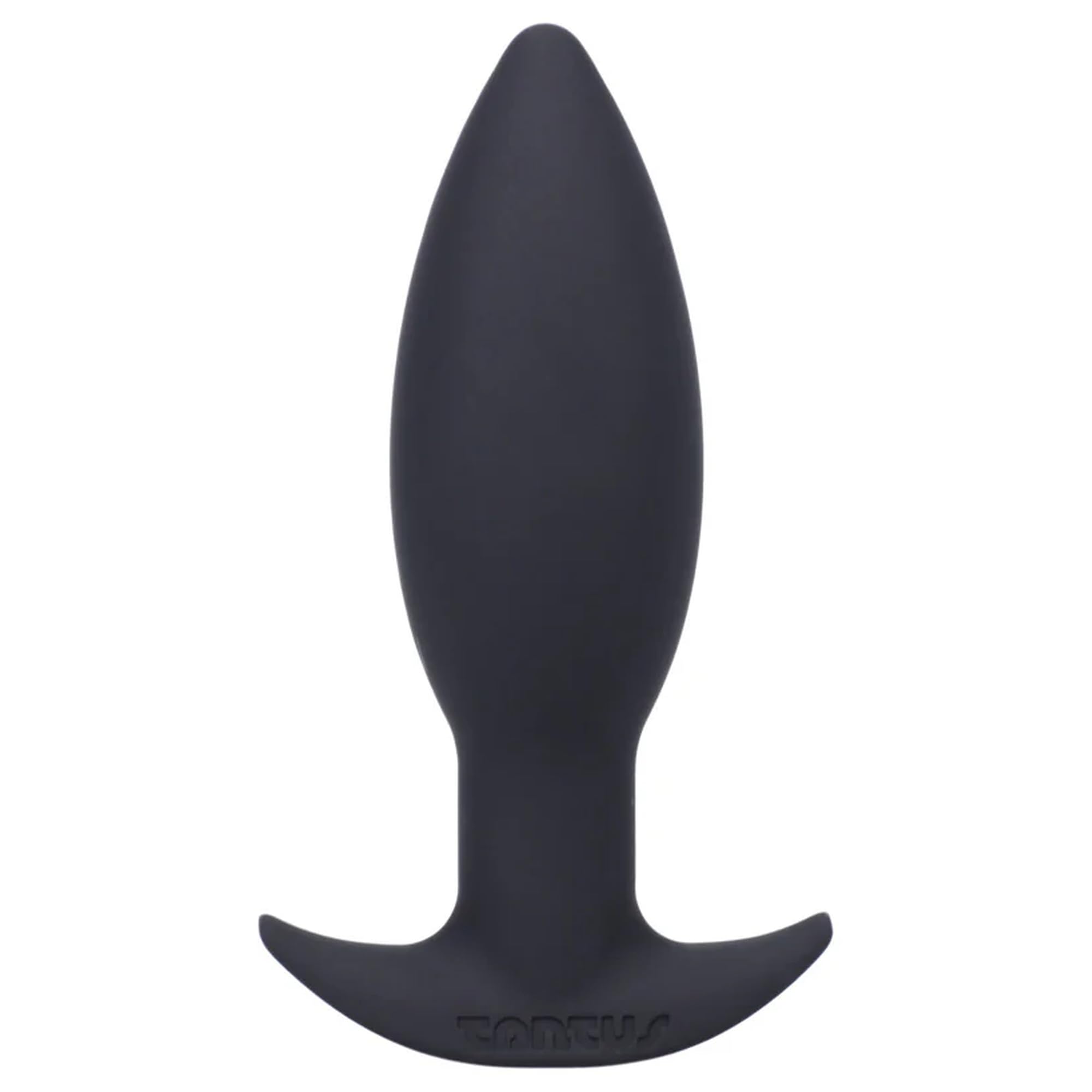 Tantus Neo Silicone Butt Plug Onyx Beginner Friendly Anal Plug Smooth Tapered Anal Toy Comfortable Extended Wear Plug Body Safe 