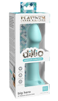 Pipedream Prorducts - Dillio Platinum Collection - Big Hero 6 Platinum Cured Silicone Dildo - Teal