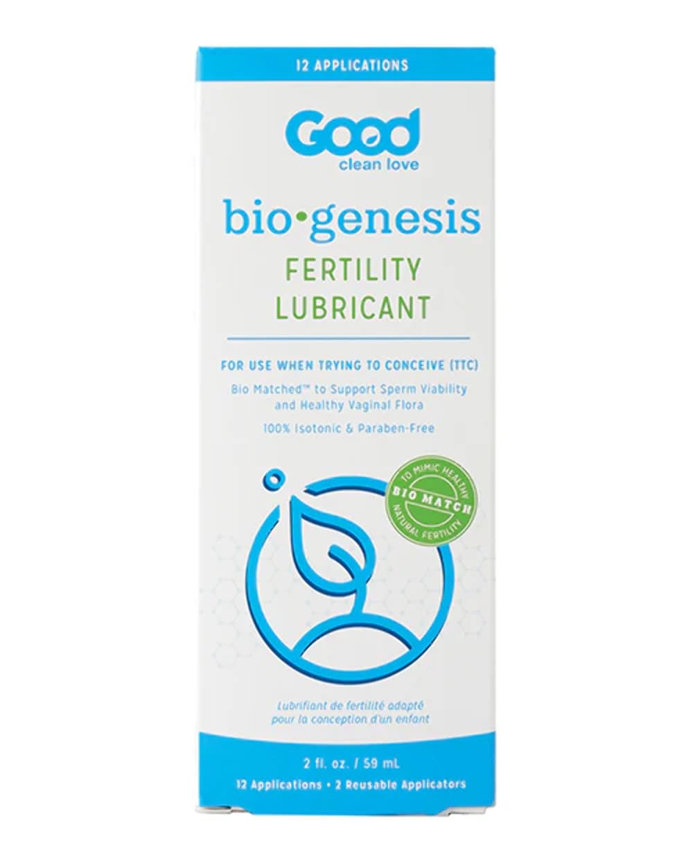Good Clean Love Biogenesis Fertility Lubricant 2Oz
