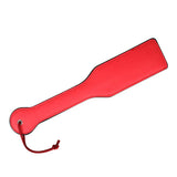 VENESUN SLAVE Spanking Paddle for BDSM Play, 12.8inch Faux Leather Paddle for Adults Sex Toys, Red