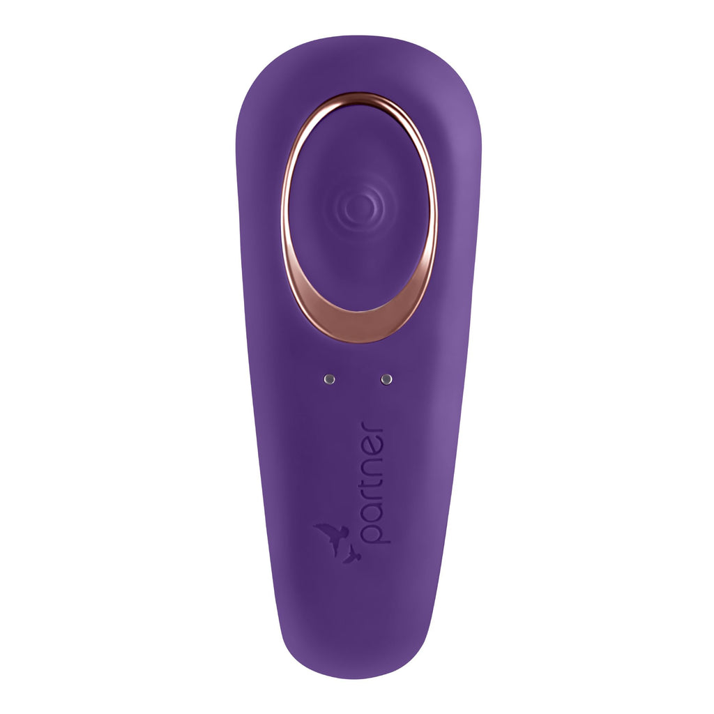 Satisfyer Double Classic | Partner Vibrator | Powerful Motor | Waterproof (Ipx7) | Rechargeable Battery | Skin-Friendly Silicone