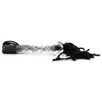 Icicles No. 38 - Clear / Black