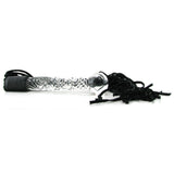 Icicles No. 38 - Clear / Black