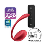 Satisfyer Shiny Petal-Red