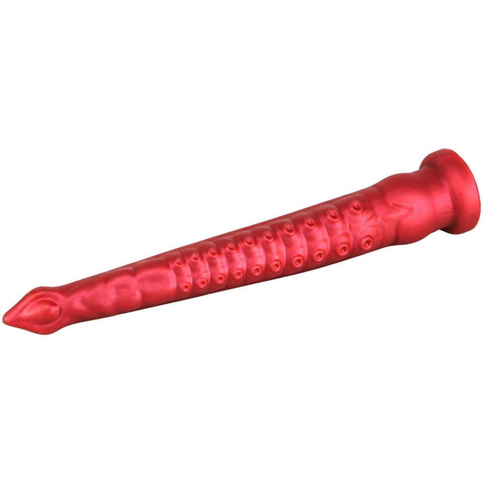 PONGGAO 12.2 Inch Large Dildo for Women Realistic Thick Anal Dildo, Red Suction Cup Dildo Silicone Tentacle Dildo Women Realisti