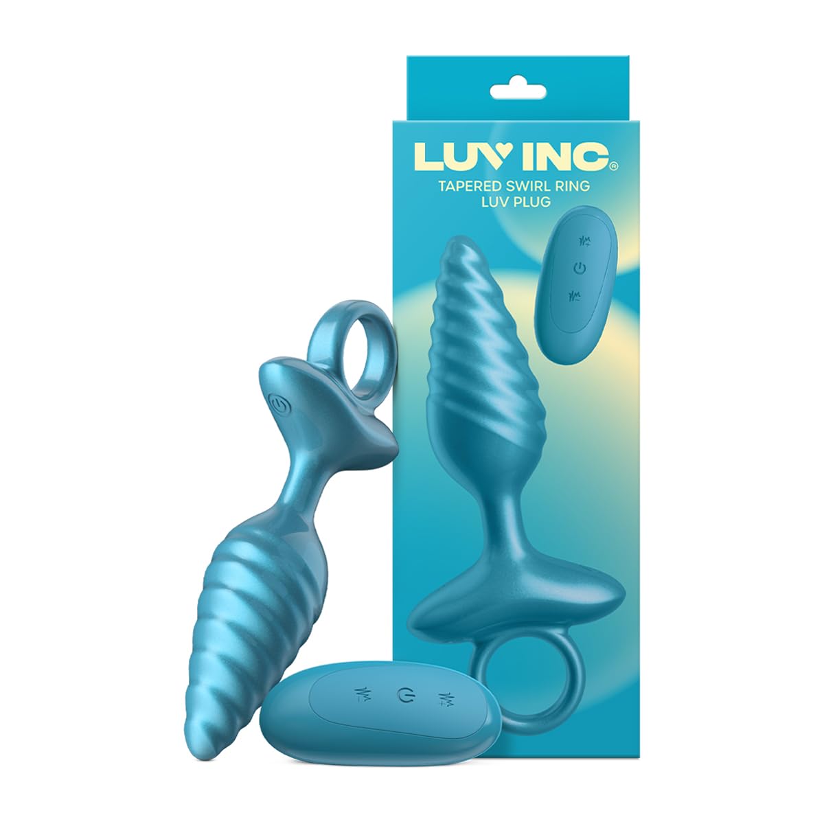 Luv Inc Tr59 Taper Swirl RingLuvPlug Blu