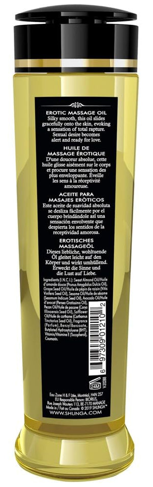 Massage Oil Adorable/ Coconut Thrills 8 Oz