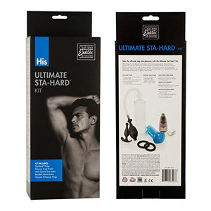 California Exotic Novelties His Ultimate Sta-Hard Kit, Silver