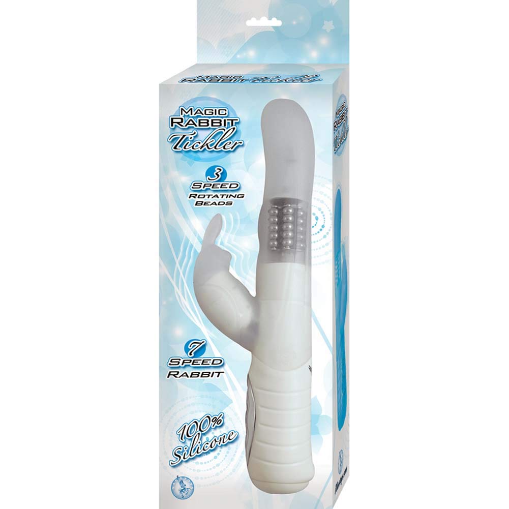 Nasstoys Magic Rabbit Tickler, White