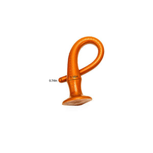 Super Long Anal Plug Dildo, Flexible Liquid Silicone Butt Plug Vaginal Prostate Massage Stimulation For Men And Women Sex Factory (Large)