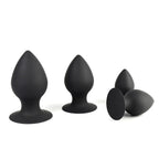 Silicone Large Suction Cup Anal Plug Stimulation Anal Massager Adult Sex Toy for Couple(S)