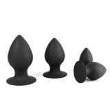 Silicone Large Suction Cup Anal Plug Stimulation Anal Massager Adult Sex Toy for Couple(S)