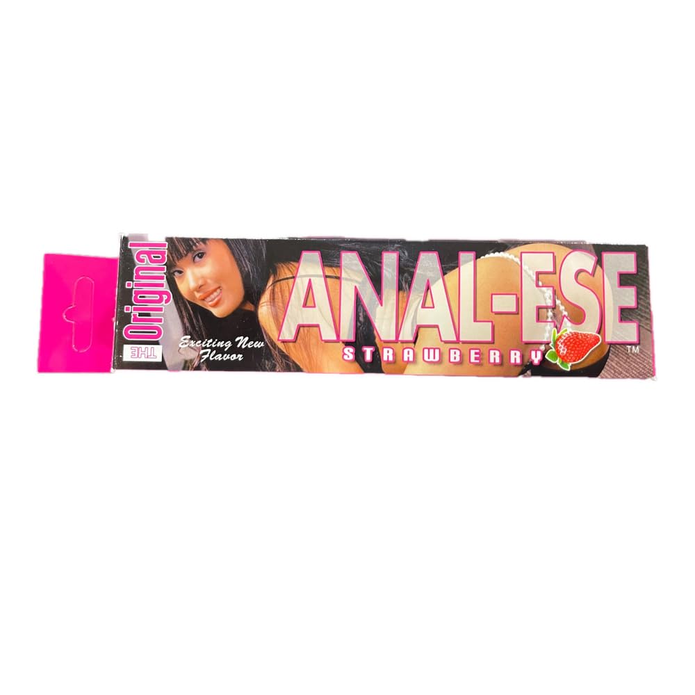 Nasstoys Anal Ese Strawberry Gel, 1.5 Ounce Each