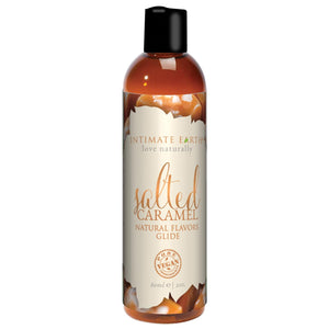 Intimate Earth Organic Natural Flavors Glide - 2 Fluid Ounces (Salted Caramel)