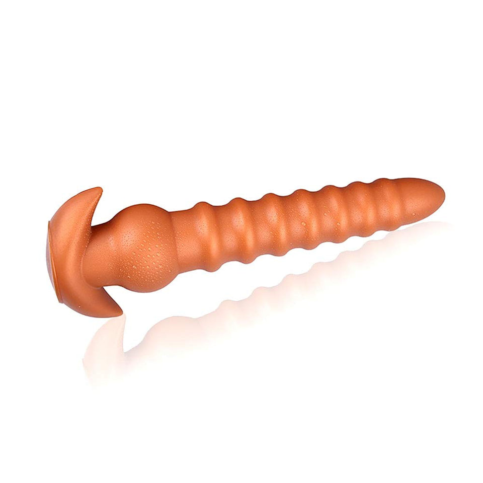 Super Long Anal Beads Liquid Silicone Thread Anal Plugs G-Spot Dildo Vaginal Stimulation Prostate Massage For Men Women Couple Sex Factory (M)