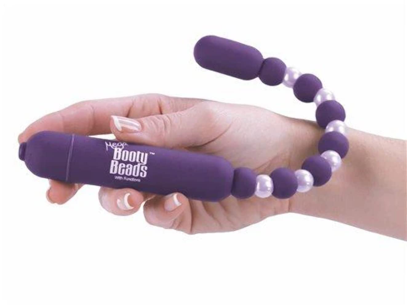 Mega Booty Beads 7 Function-Purple