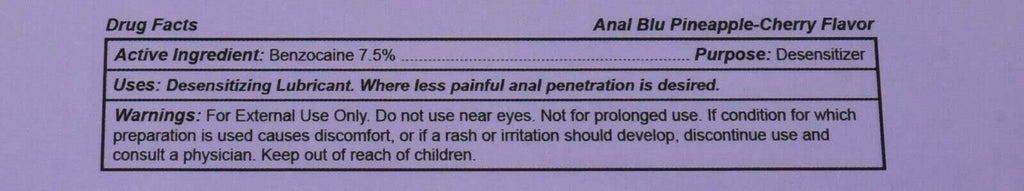 Nasstoys Anal Blu, 1.5 Ounce