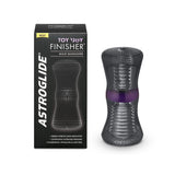 Astroglide Toy AN Joy Finisher, Male Masturbator and Stroker  Dual Entrance Male Sex Toy  Phthalate and Latex Free