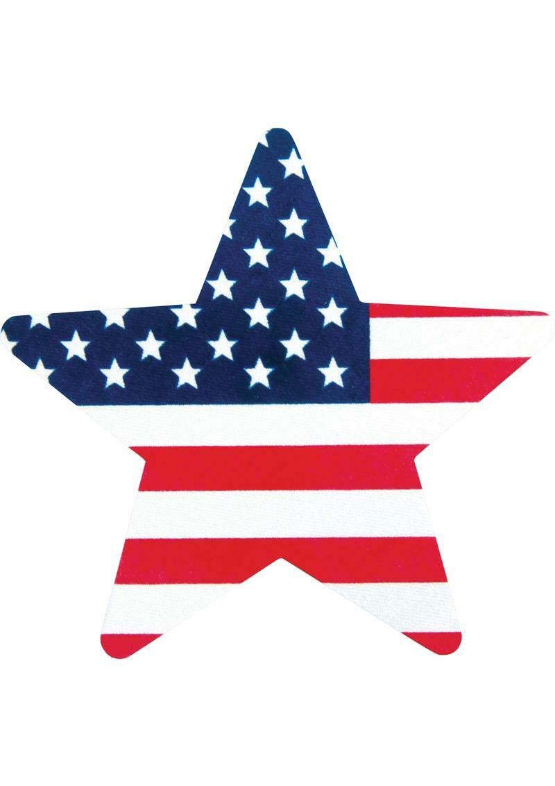 (Wd) Peekaboo Pasties Stars & Stripes