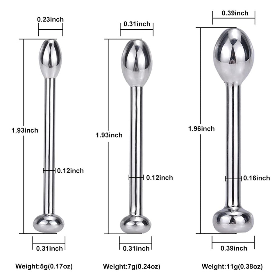 Tabuy Urethral Sounds Stainless Steel Penis Plug Training Urinary Dilator Urethra Masturbation Rod Bladder Stimulation Sex Toy f