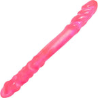 Pipedream Products Basix 16In Double Dong - Pink