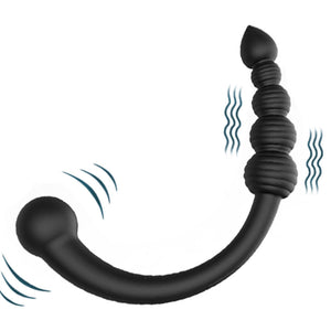 AMAZBEE 10 Modes Vibrator Butt Plug for Men Prostate Massager Consolador Adult Sex Toys Women for g Spot Anal Beads Charging by