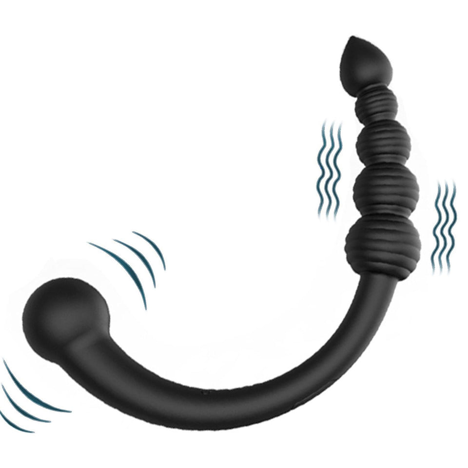AMAZBEE 10 Modes Vibrator Butt Plug for Men Prostate Massager Consolador Adult Sex Toys Women for g Spot Anal Beads Charging by