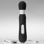 Fresh Series Mini Magic Massager Battery Operated Vibrator, Black