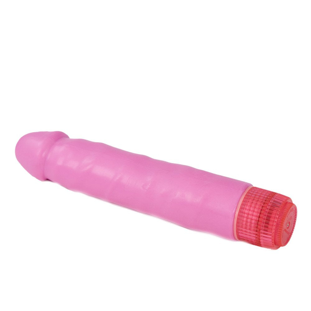 Nasstoys Waterproof Silicone Pure Vibes #69 Pink 7.5-Inch Realistic Veined Textured Penis