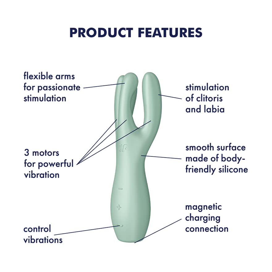Satisfyer Threesome 3-Mint