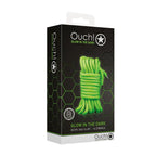 Shots Rope Realistic Hung Neon Green One Size
