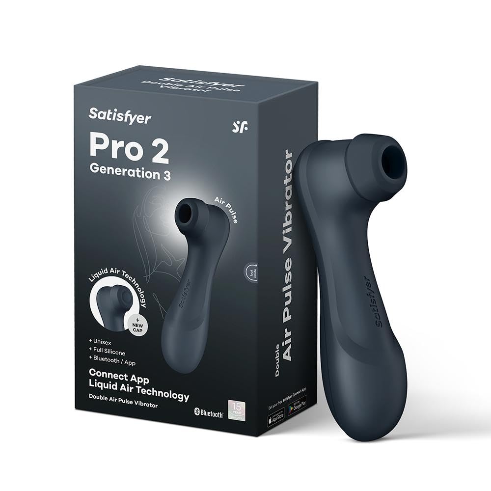 Satisfyer Pro 2 Generation 3 (Bluetooth Version) With Liquid Air Vibrator Sex Toy | Adult Toys For Women | Sucking Clitoral Stim