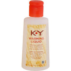 K-Y Warming Jelly Lube, Sensorial Personal Lubricant, Glycol Based Formula, Safe To Use With Latex Condoms, For Men, Women And Couples, 2.5 Fl Oz
