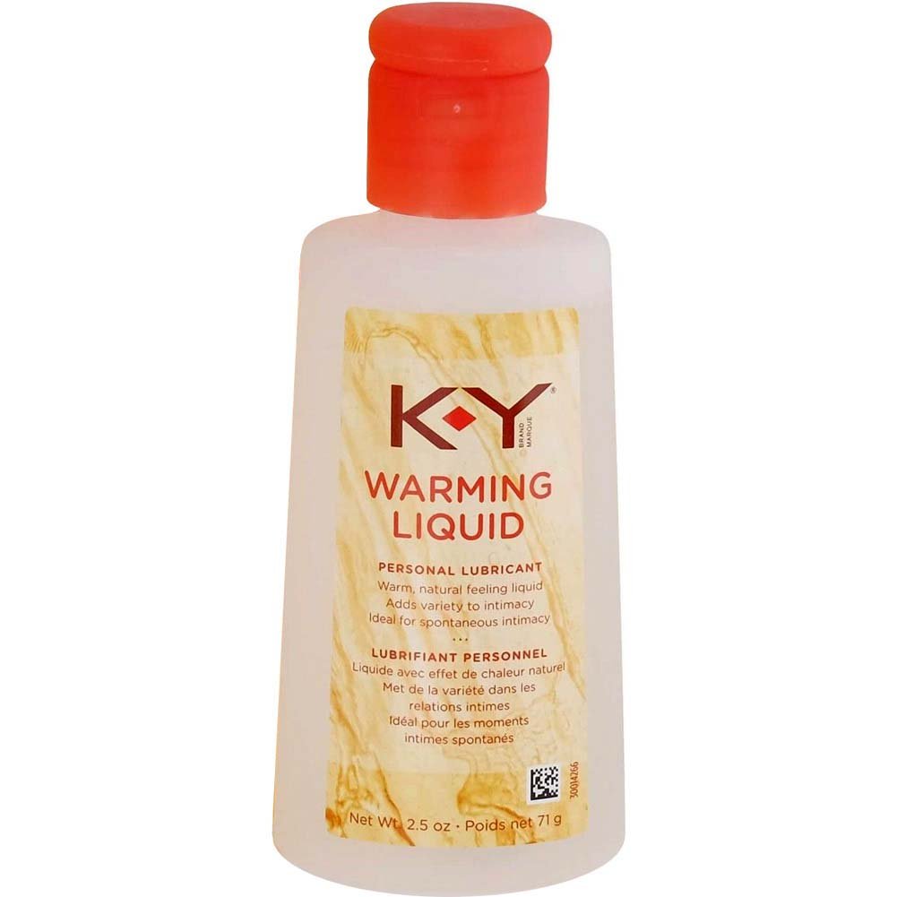 K-Y Warming Jelly Lube, Sensorial Personal Lubricant, Glycol Based Formula, Safe To Use With Latex Condoms, For Men, Women And Couples, 2.5 Fl Oz