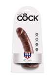 King Cock - 6In Cock Brown