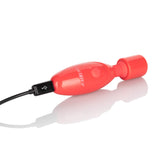 Calexotics Rechargeable Massager Kit, Powerful 3-Speeds Vibrator With 3 Silicone Pleasure Tips Orange Se-0062-60-2