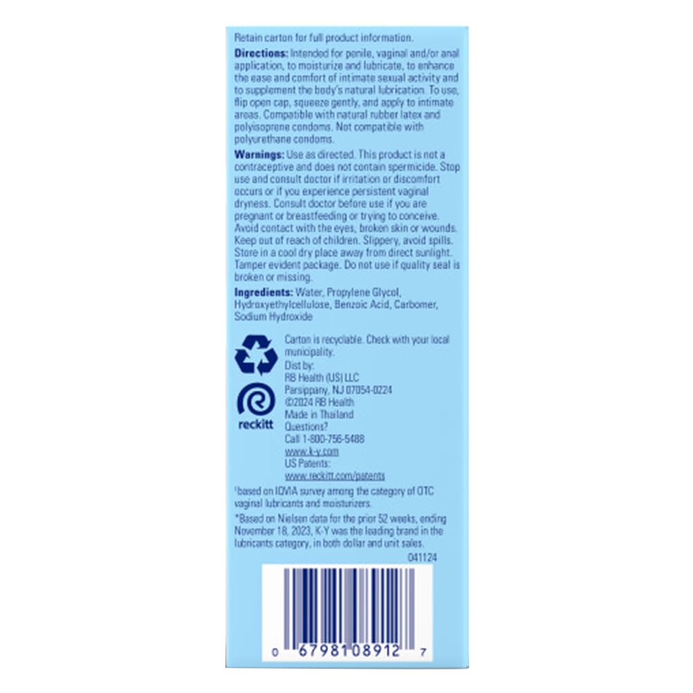K-Y Jelly 4Oz. Tube
